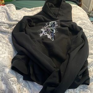 Black hoodie